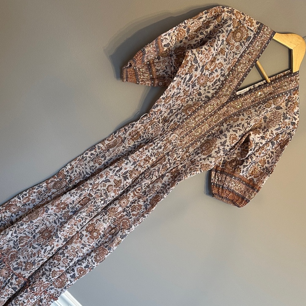 Poupette St Barth Long Dress Ariel - Size Small - Picture 2 of 7